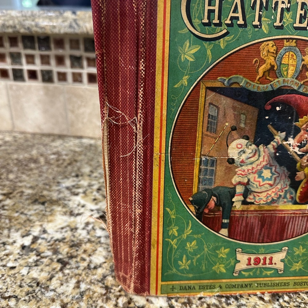 Vintage Chatterbox Book with Colorful Cover - Picture 12 of 13
